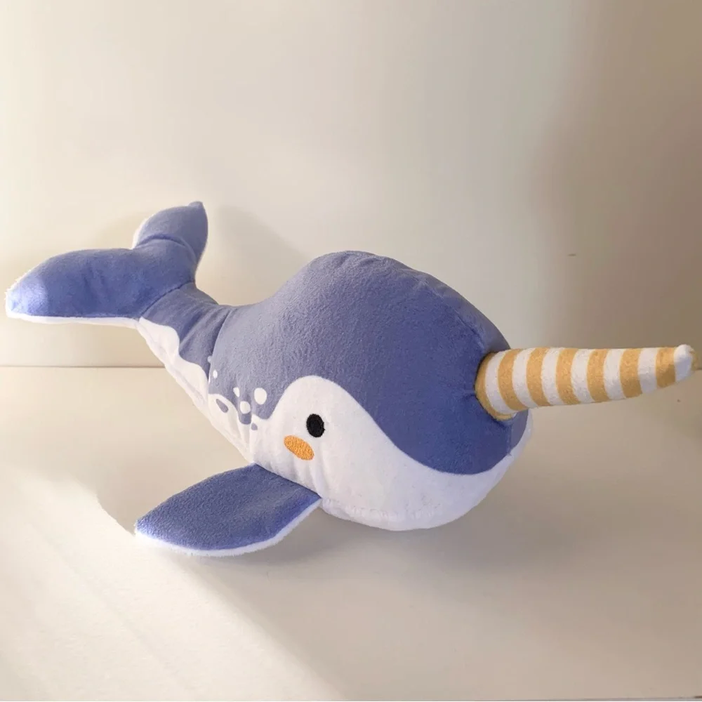 NWOT Narwhal Plush squeaky Toy